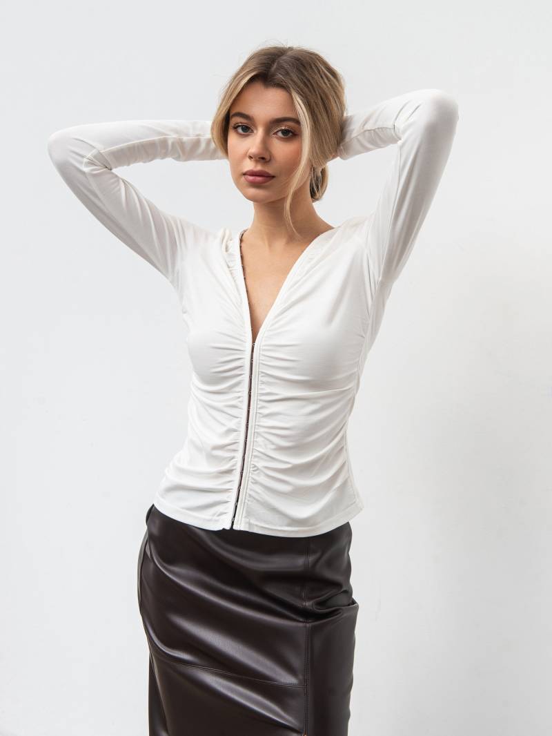 Лонг "Клио" Romashka, Молочный, L|ХL 19834