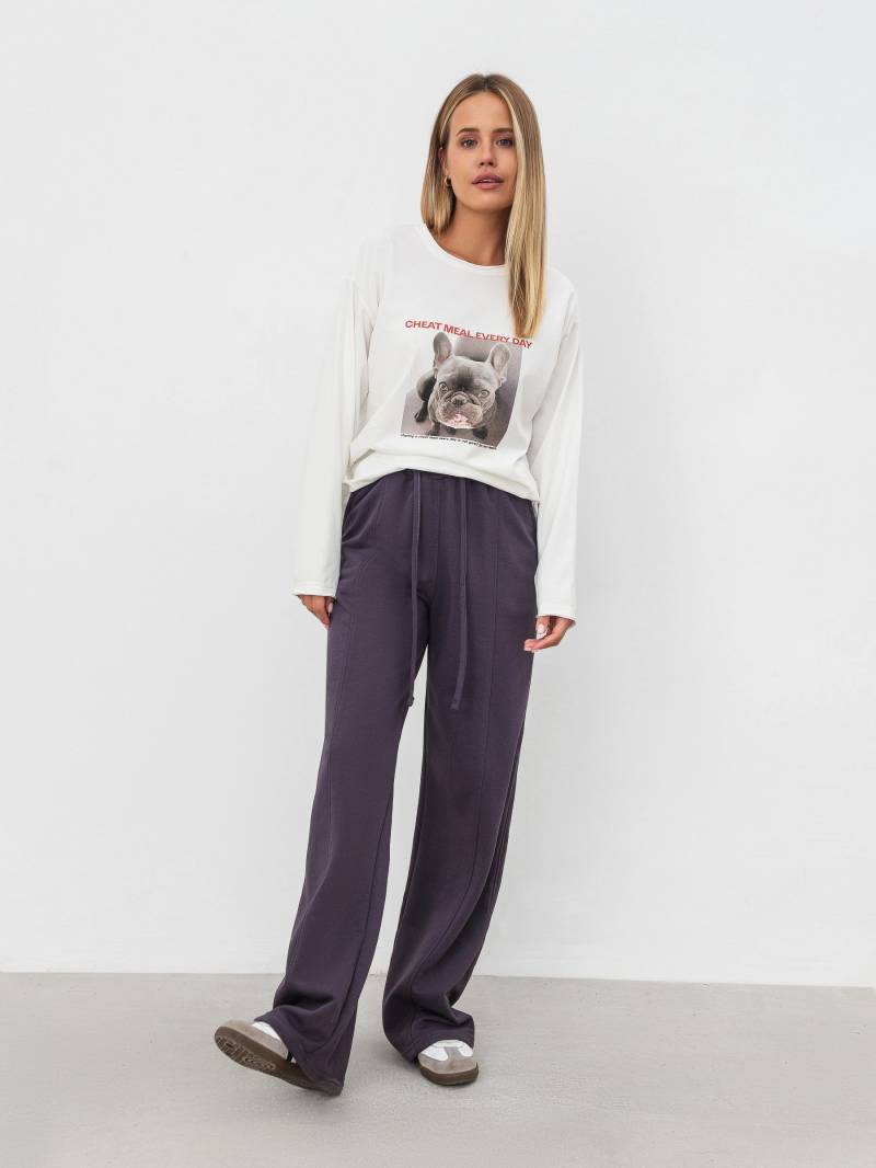 Спортивные штаны "Кимото" Romashka, Серый, M 18293