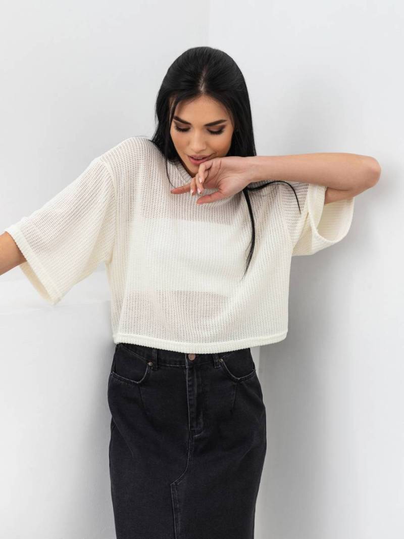 Футболка «Тбилиси» Romashka, Молочный, One size 16359