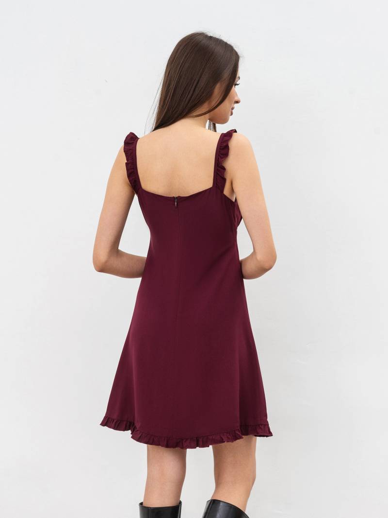 Платье «Фламме» Romashka, Бордовый, M 19155