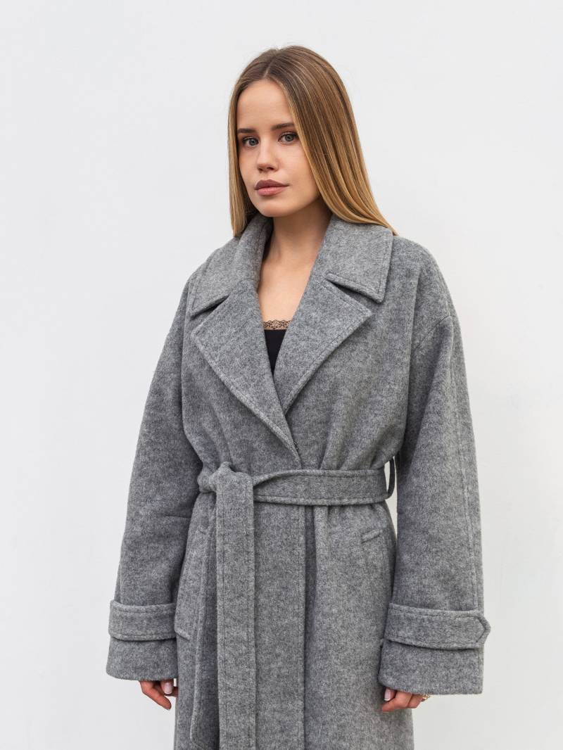 Пальто "Шейд" Romashka, Светло-серый, XS|S 19944