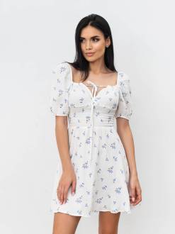 Платье  «Австрия» Romashka, Белый+, S 16183