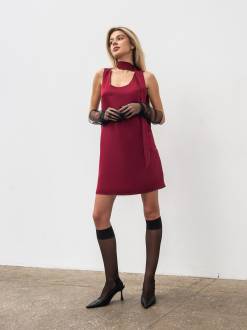 Платье "Лайт" Romashka, Бордовый, S 19853