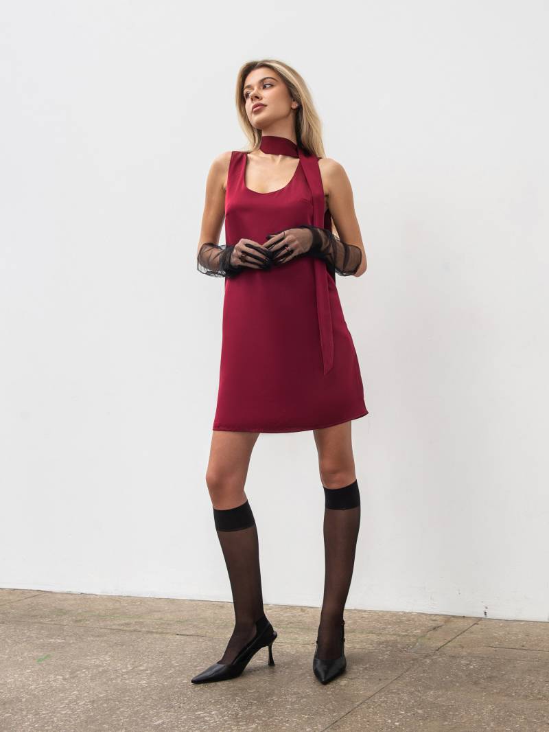 Платье "Лайт" Romashka, Бордовый, S 19853