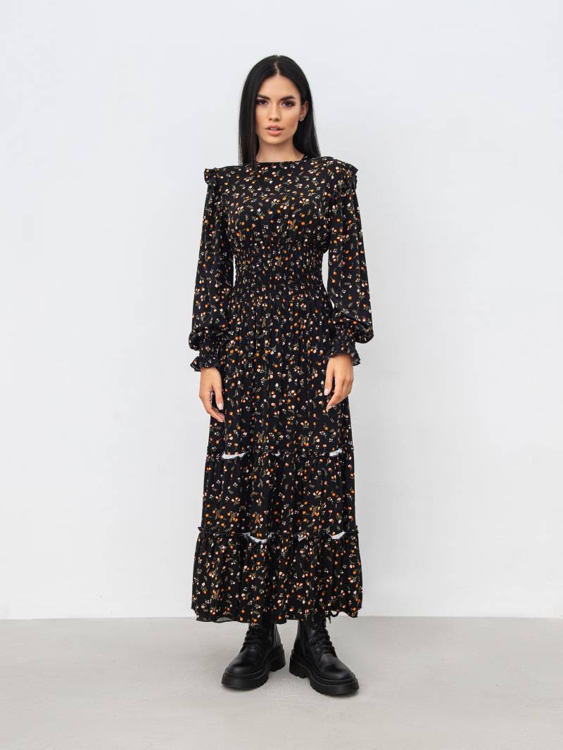 Платье "Гамильтон" Romashka Черный+, XS 16669