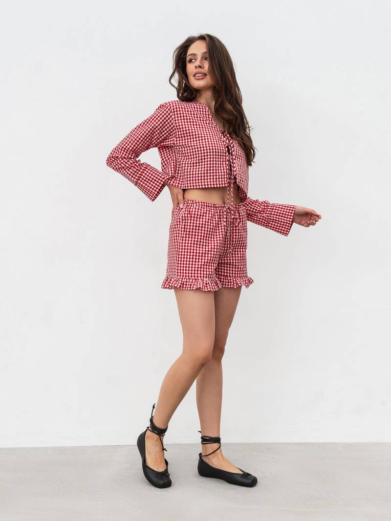 Шорти "Такелса" Romashka, Червоний+, S|M 17932