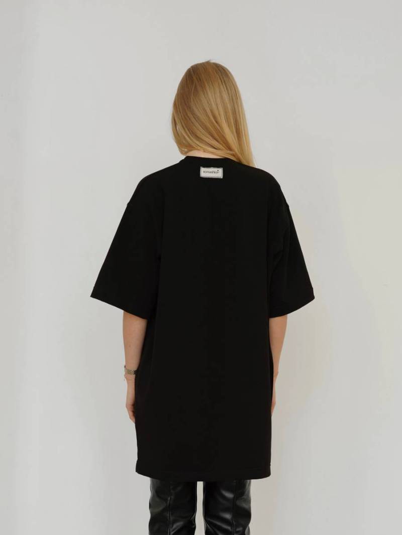 Платье-футболка «Арканзас» Romashka, Черный, One size 15457