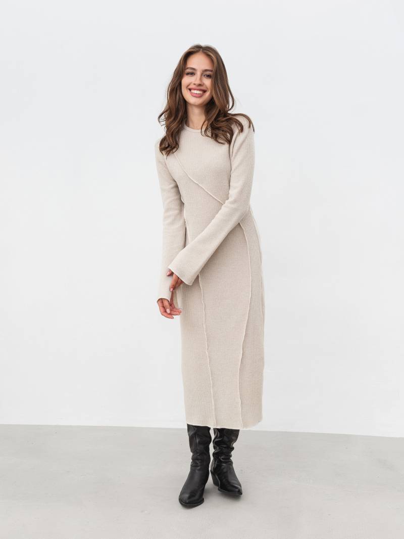 Платье "Фиери" Romashka, Молочный, S|M 17020