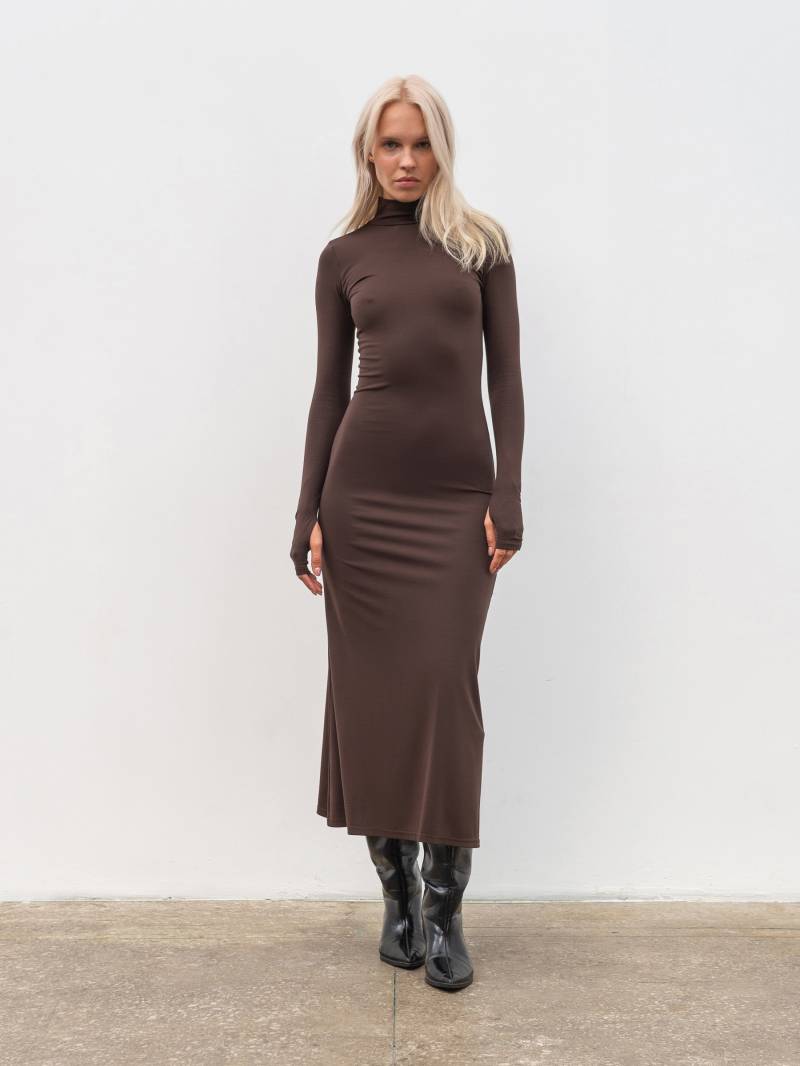 Платье "Дивайн" Romashka, Коричневый, XS|S 19645