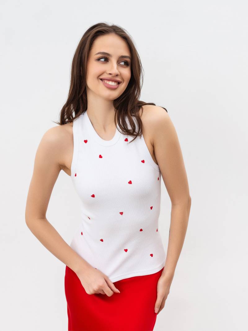 Майка "Лагарто" Romashka, Белый+, L|ХL 17452