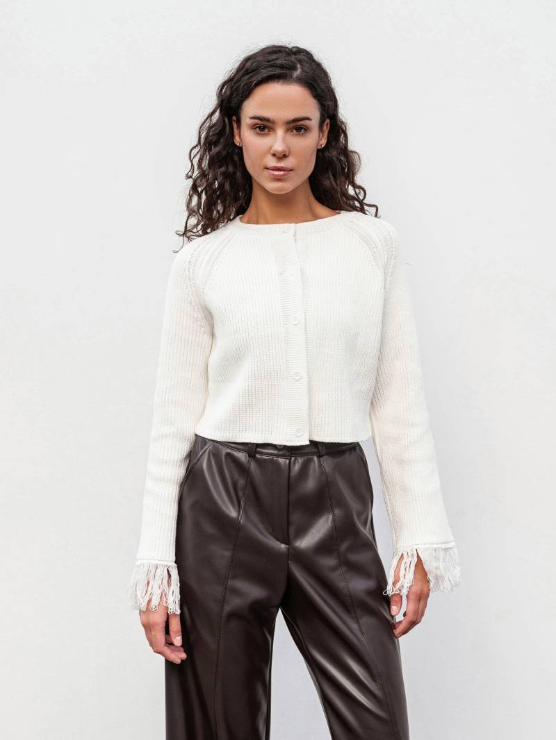 Кардиган "Шади" Romashka, Молочный, S|M 19627