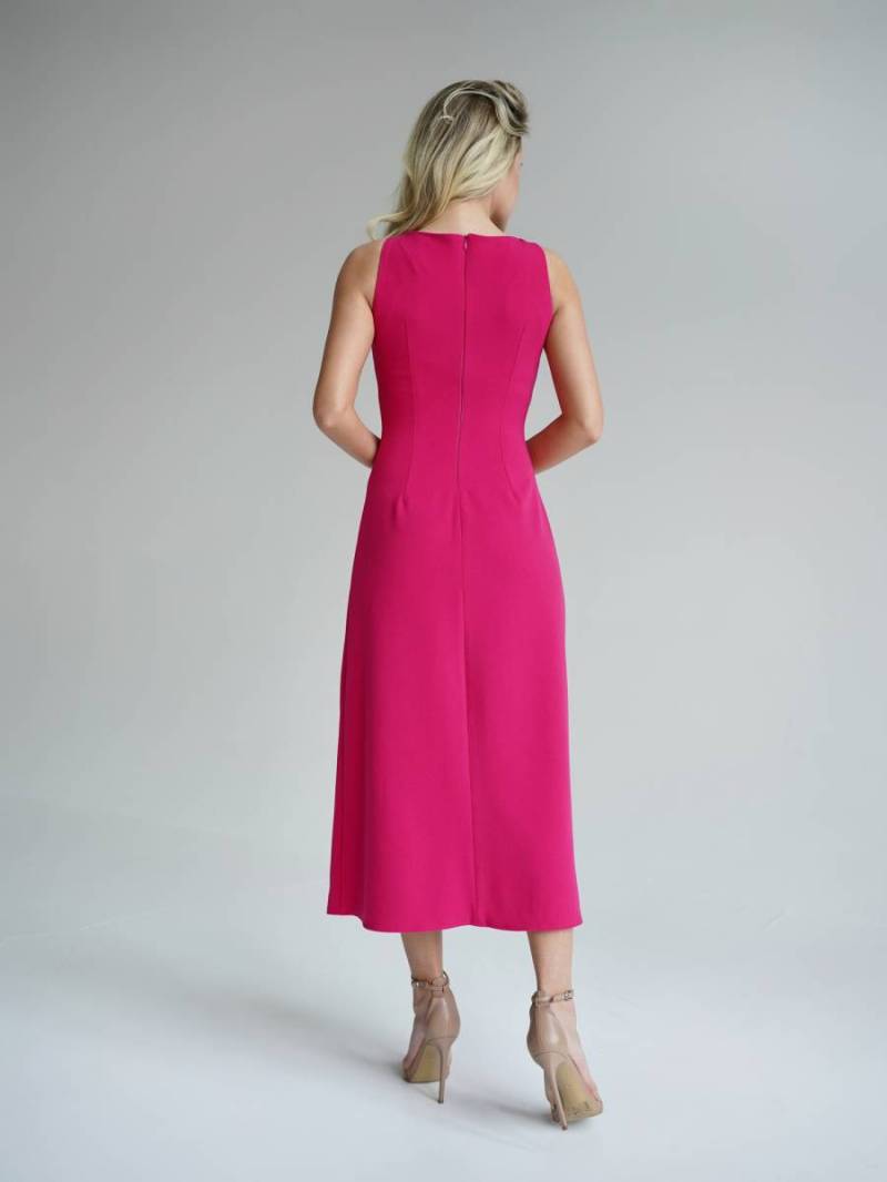 Платье "Туар" длины миди Romashka, Розовый, L 15417