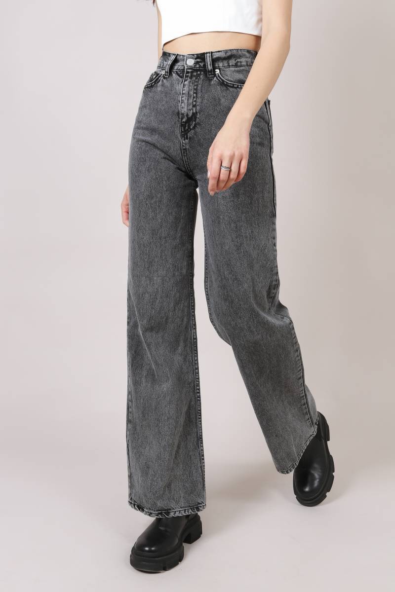 Джинсы &quot;Палермо&quot; свободные Romashka, Серый, 34, XS (5269)