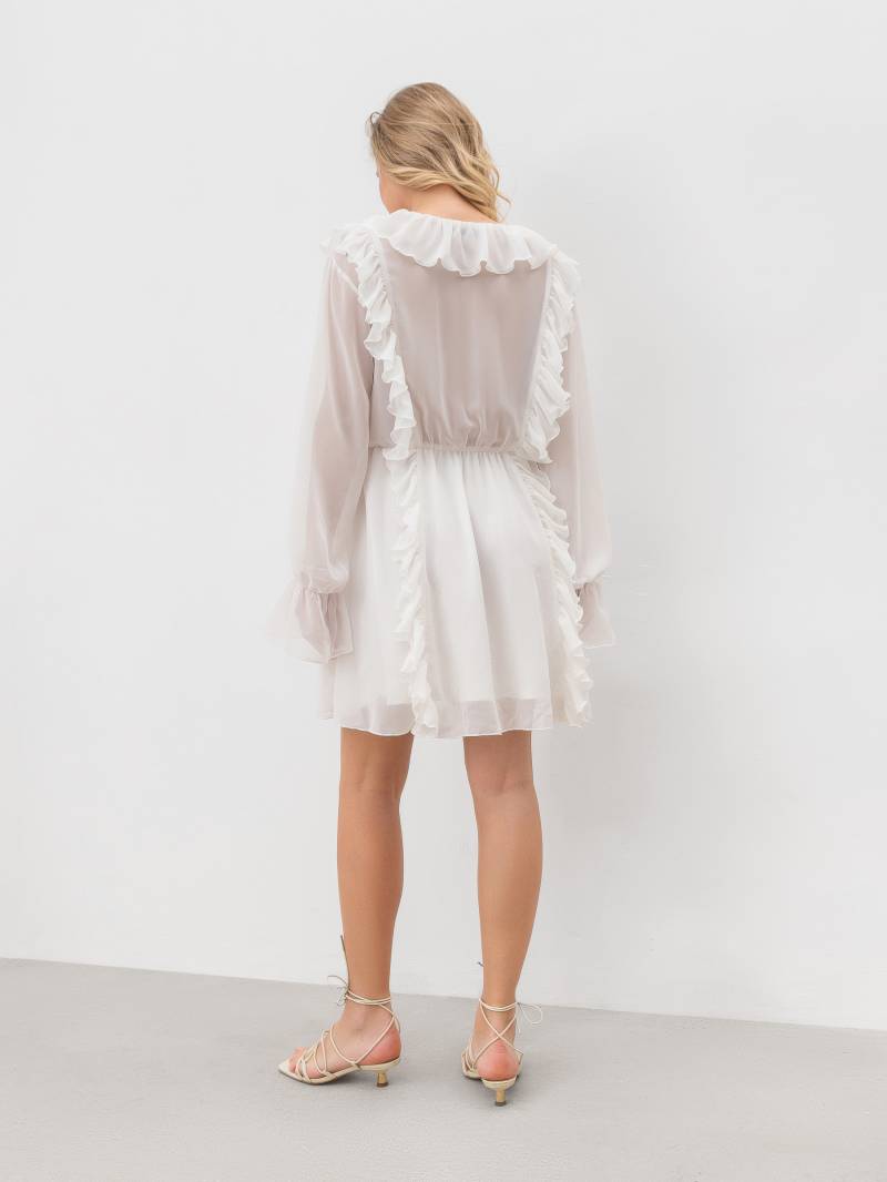 Платье "Пула" Romashka, Белый, XS|S 17873