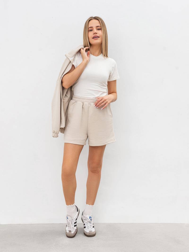 Шорты "Фреш" Romashka, Бежевый, XS 19190