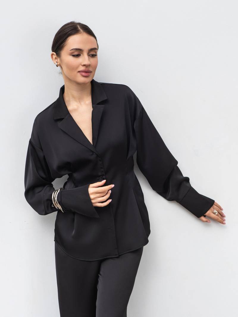 Рубашка "Моун" Romashka, Черный, XS|S 19871