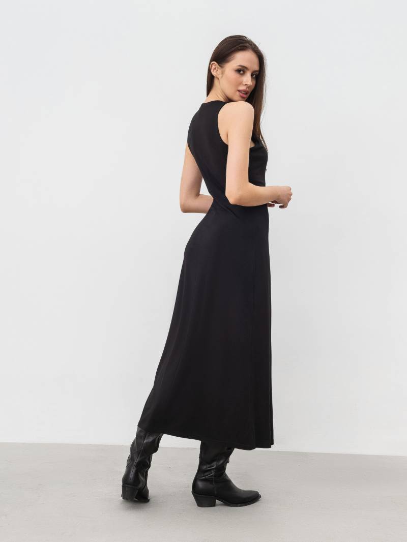 Платье "Лагос" Romashka, Черный, S|M 17393