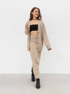 Кардиган «Веллор» Romashka, Бежевый, M|L 16995