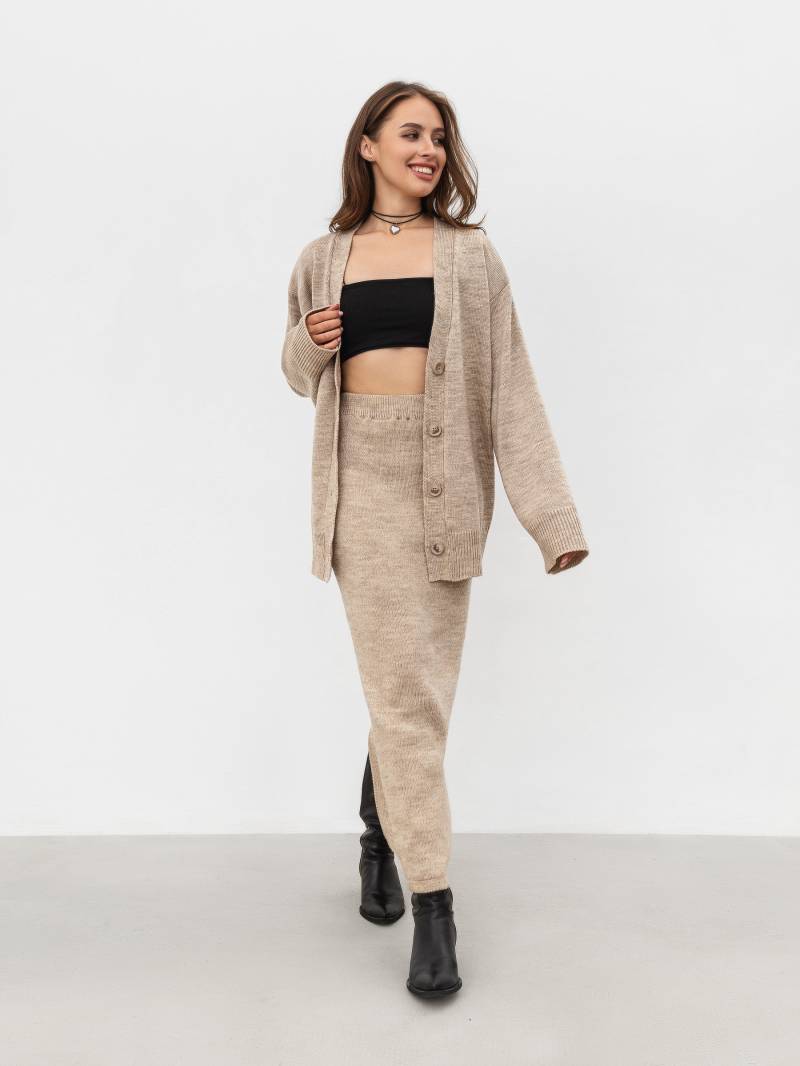 Кардиган «Веллор» Romashka, Бежевый, XS|S 16994