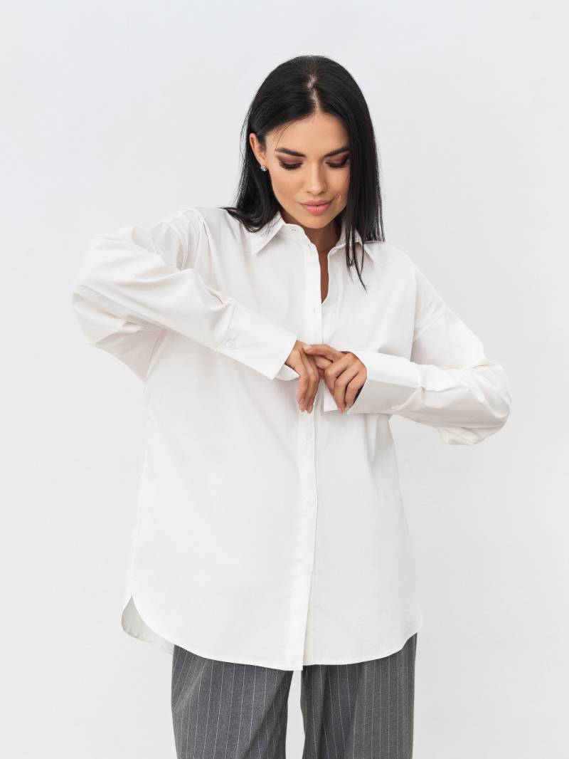 Рубашка "Тусон" Romashka Белый, L|XL 16714