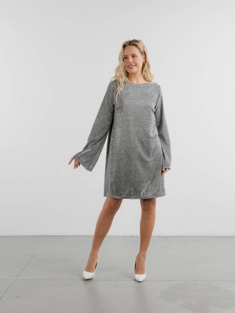 Платье "Болонья" Romashka, Темно серый, M|L 14096