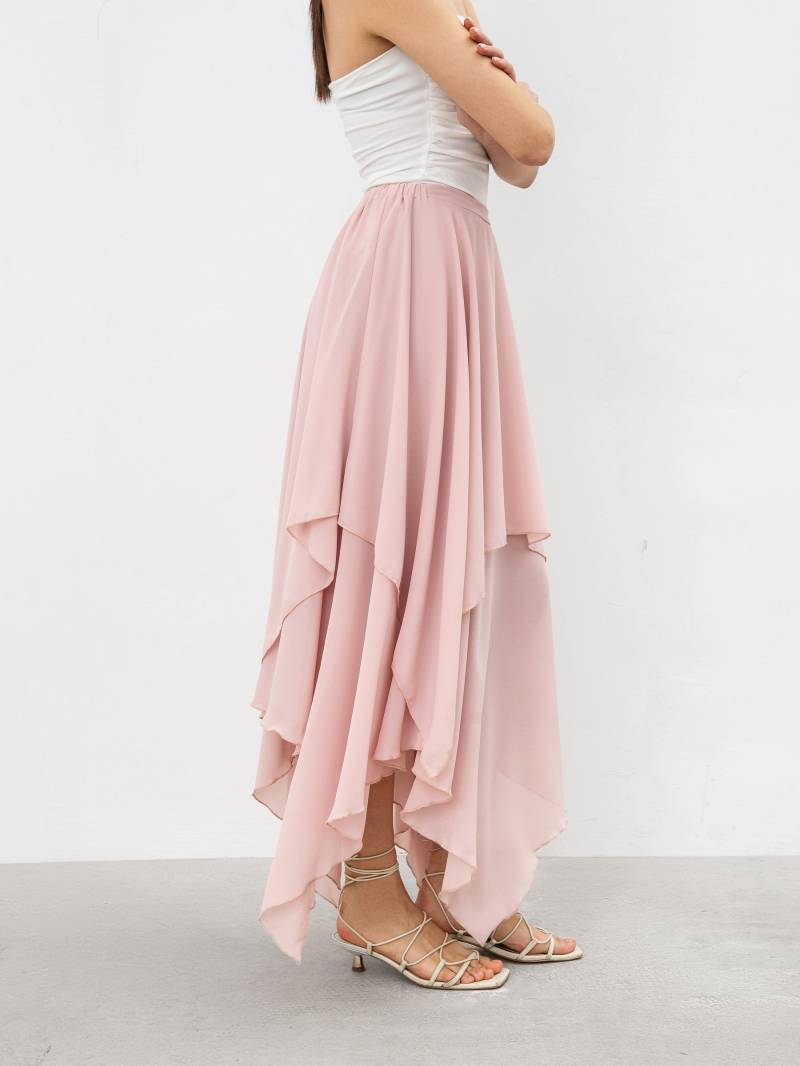 Юбка «Ревери» Romashka, Пудра, M|L 19147