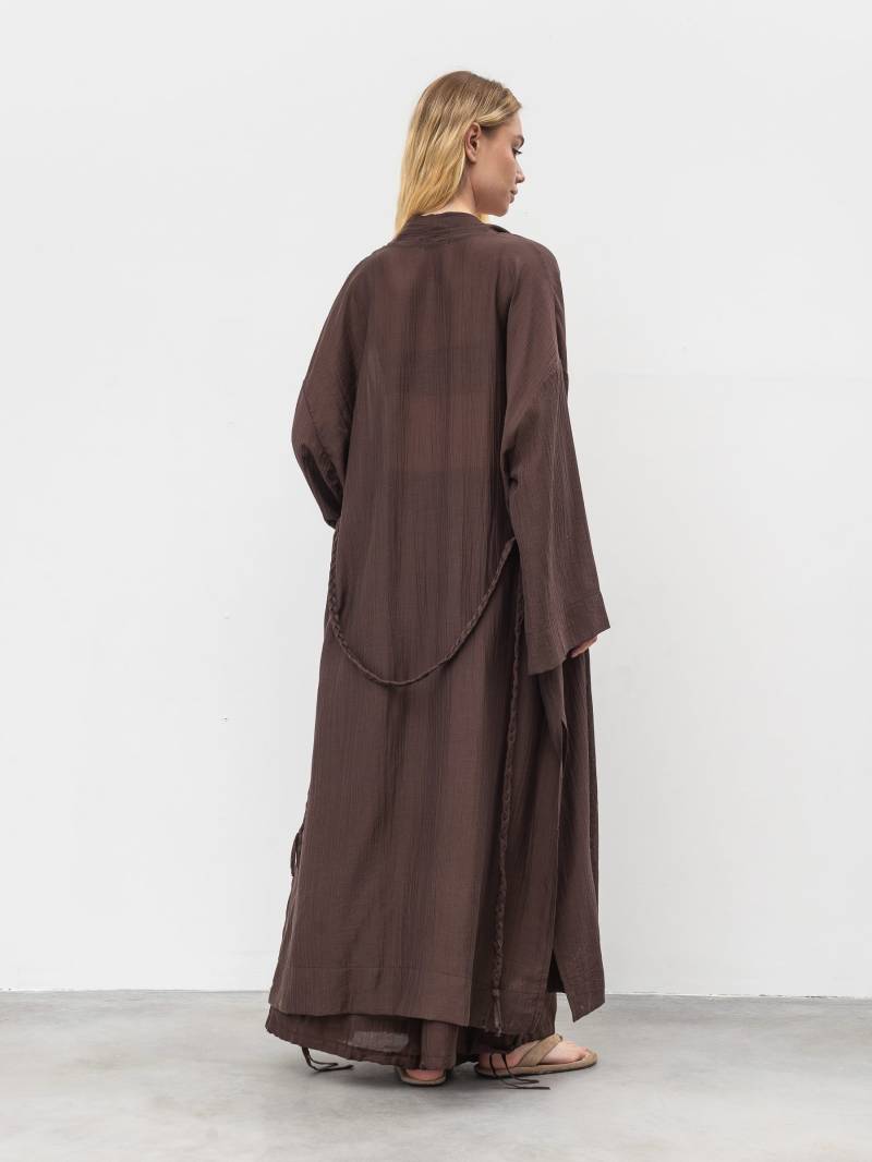 Кимоно "Мираж" Romashka, Коричневый, One size 20289