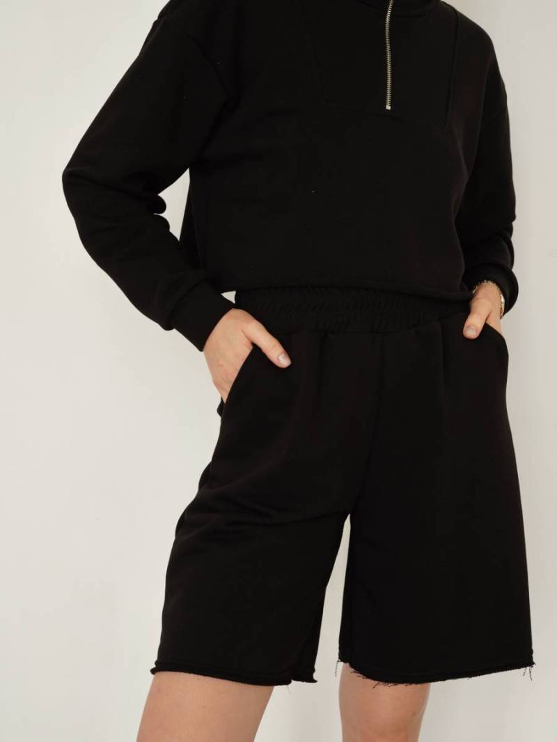 Спортивные шорты "Джуно" Romashka, Черный, S 15536