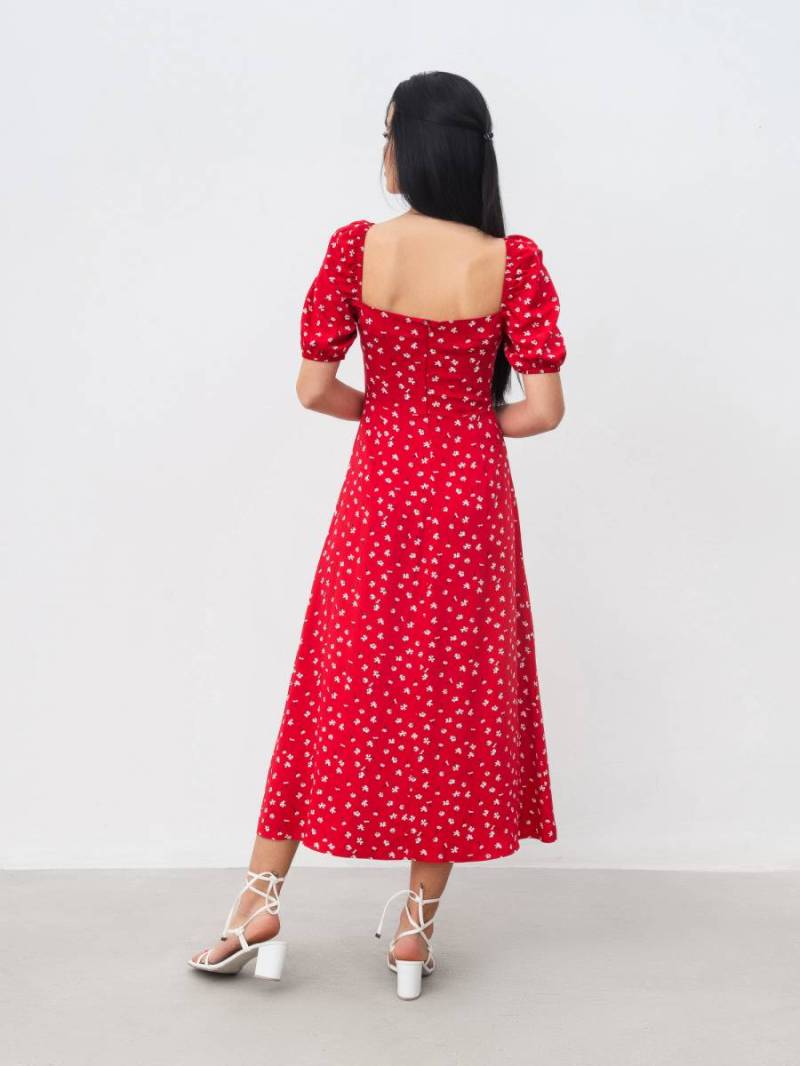 Платье «Сорренто» Romashka, Красный, L 16124