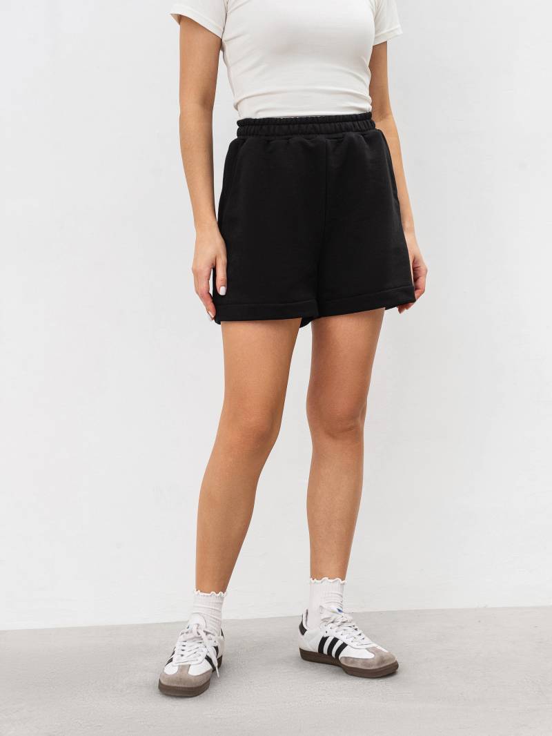 Шорты "Фреш" Romashka, Черный, M 19062