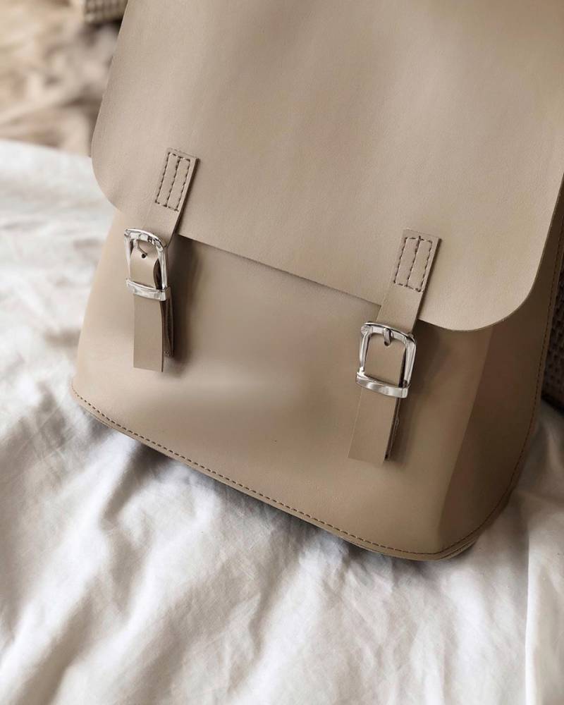 Рюкзак-трансформер "Милтон" со шлейками вместительный БРАК, Бежевый 12994