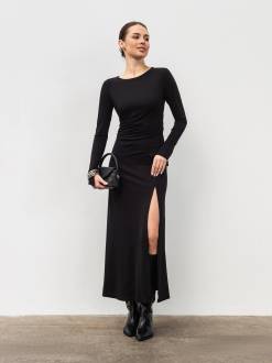 Платье "Бродвей" Romashka, Черный, XS|S 20065