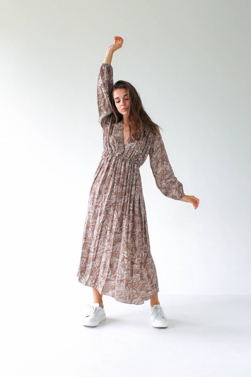 Платье "Севилья" Romashka, Бежевый, XS|S 10318