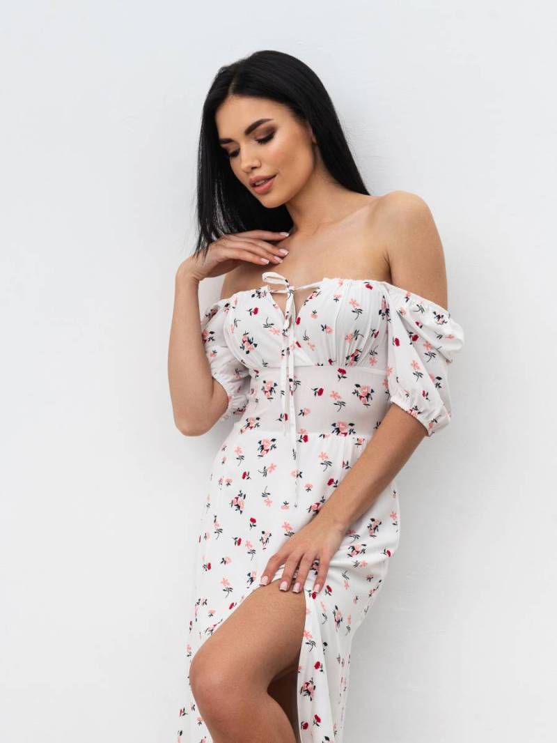 Платье «Сорренто» Romashka, Белый+, S 16395