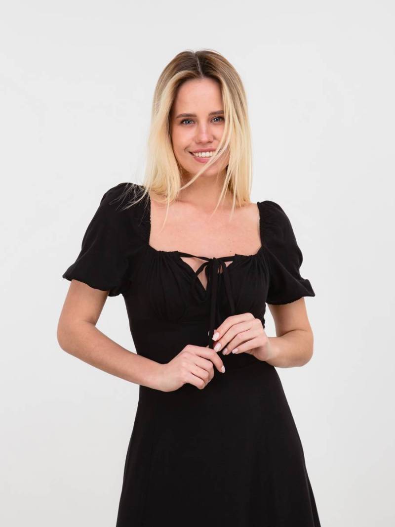 Платье «Сорренто» Romashka, Черный, M 15509