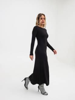Платье "Люцерн" Romashka, Черный, ХХL 16778