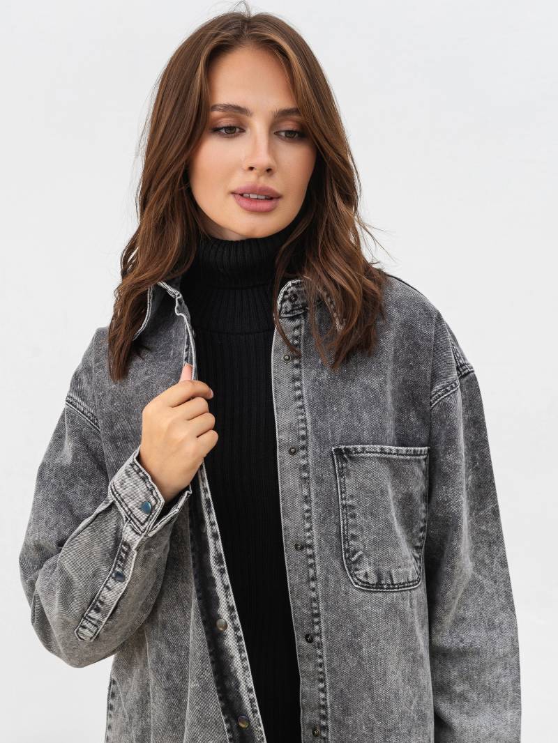 Платье-рубашка «Эдинбург» Romashka, Серый, S/M 15040