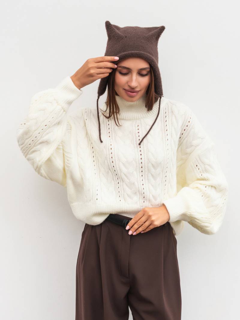 Чепчик Нумата Romashka, Коричневый, 19760