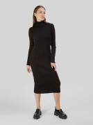 Платье &quot;Словения&quot; классическое в рубчик длины миди Romashka, Черный, One size (4881)