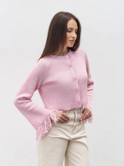 Кардиган "Шади" Romashka, Розовый, S|M 20037
