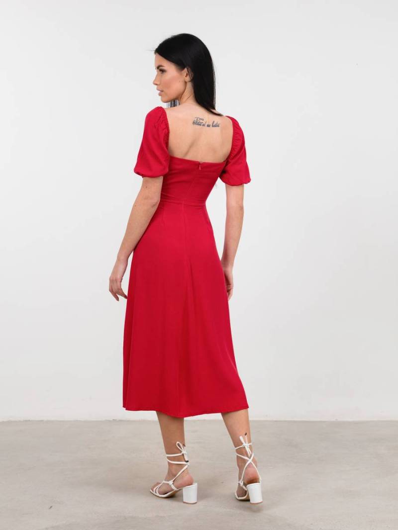 Платье «Сорренто» Romashka, Красный, M 15501
