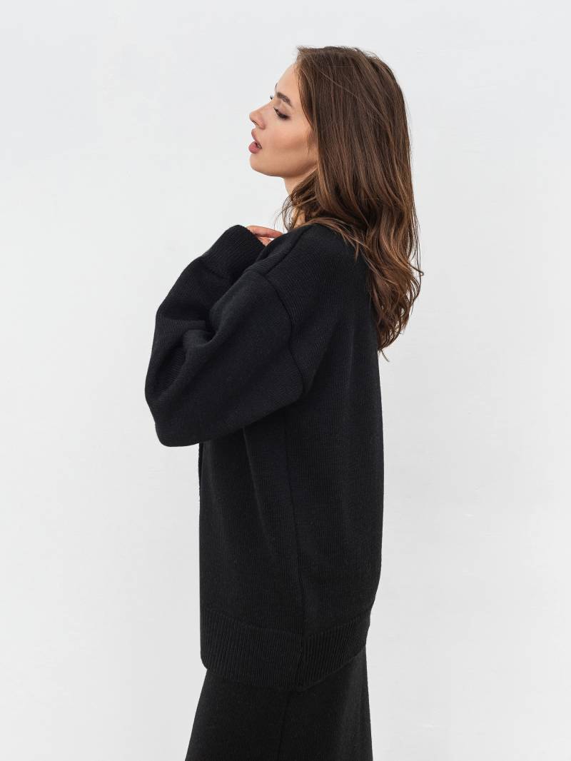 Кардиган «Веллор» Romashka, Черный, XS|S 16981