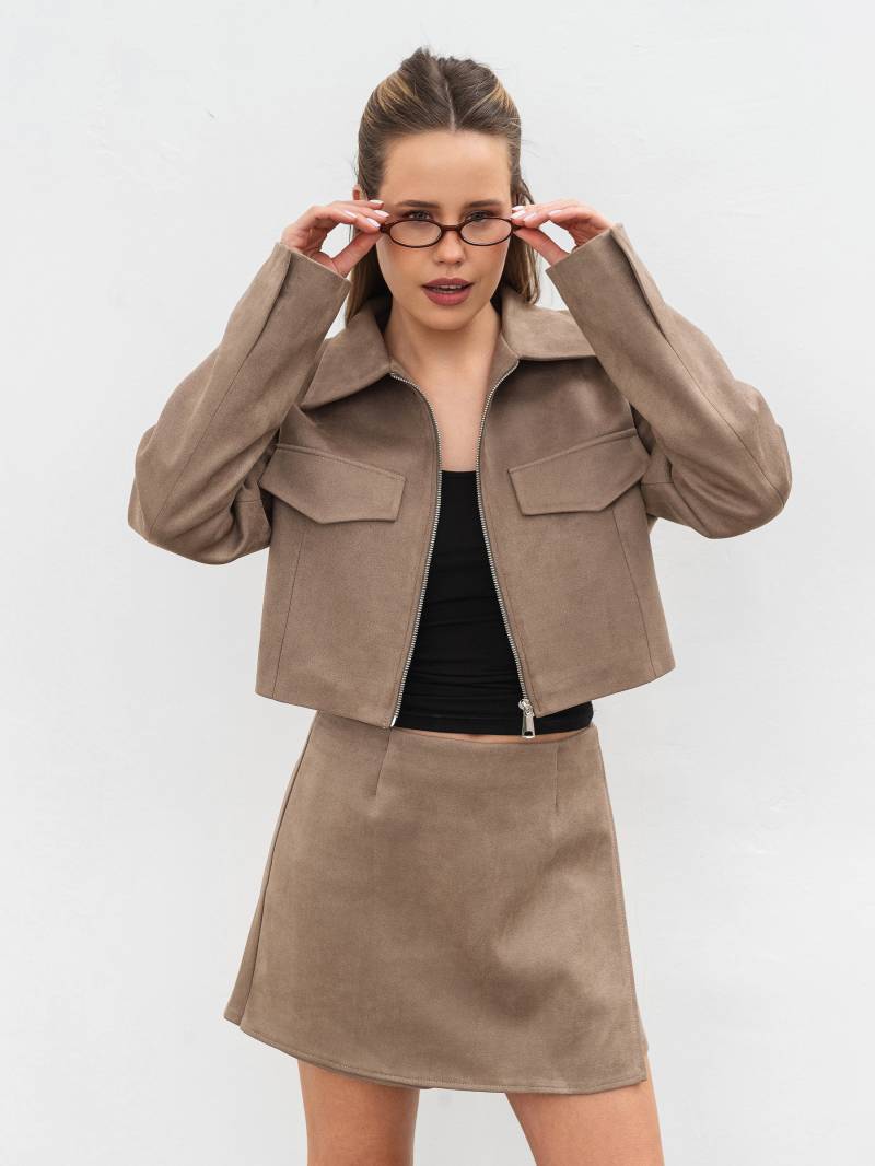 Юбка-шорты "Мокко" Romashka, Мокко, L 18955