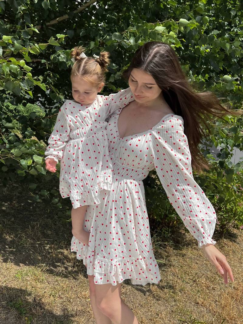 Платье мини "Бетани" Romashka, Белый+, 3-4 года 18064