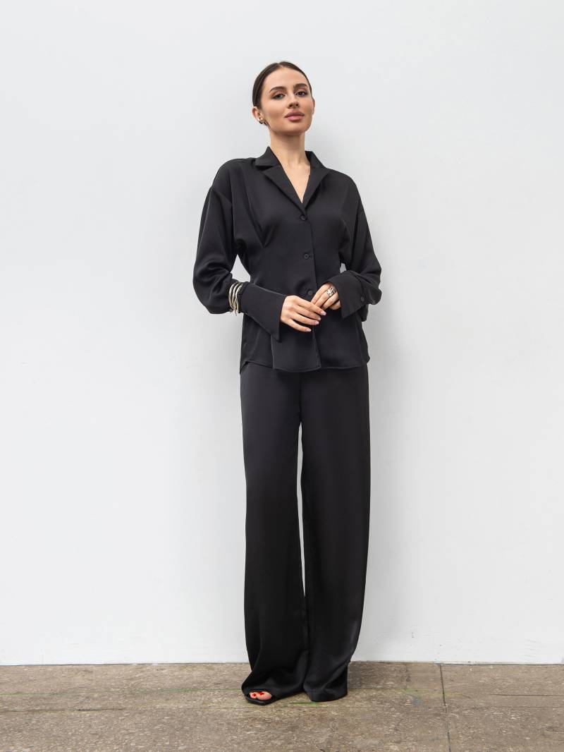 Рубашка "Моун" Romashka, Черный, M|L 19873