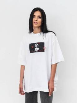 Футболка «Монро» Romashka, Белый, One size 16337