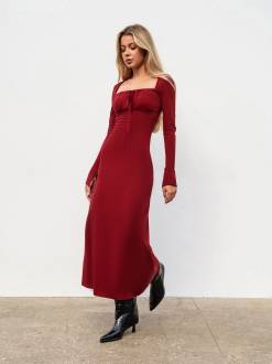 Платье "Фаталия" Romashka, Бордовый, XS|S 19700