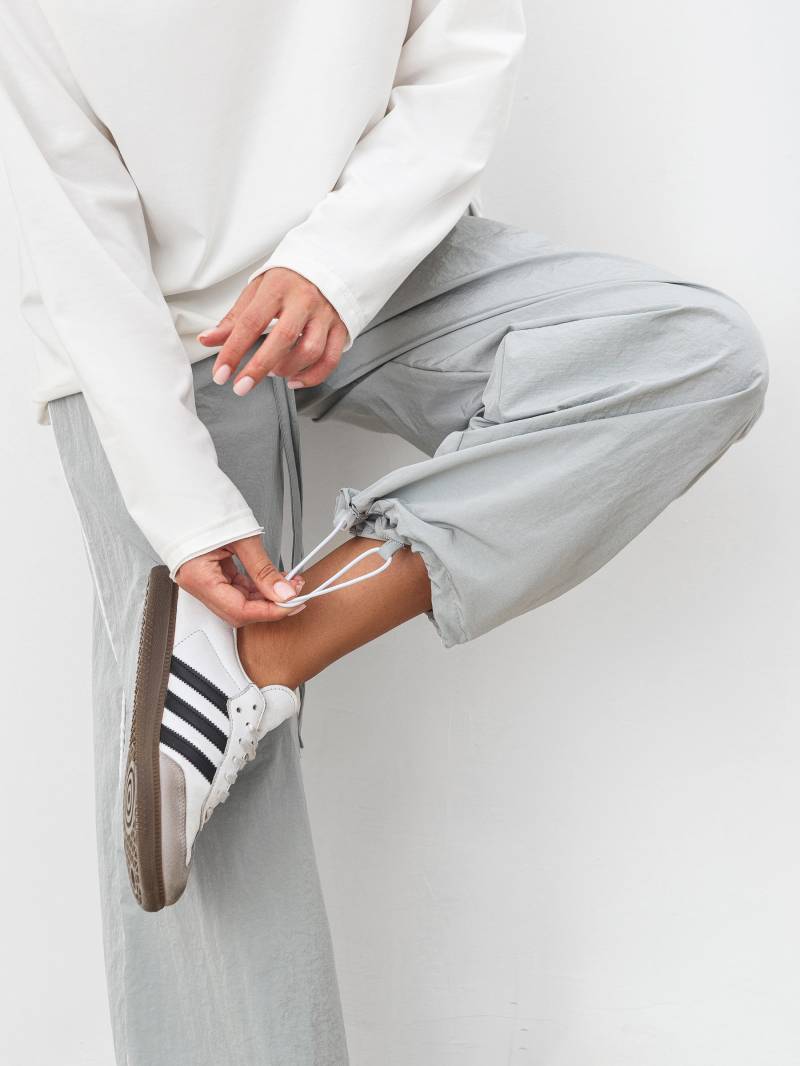 Штаны "Харпер" Romashka, Серый+, M 18162