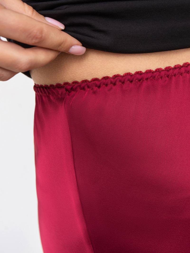 Юбка "Сирена" Romashka, Бордовый, S 19827