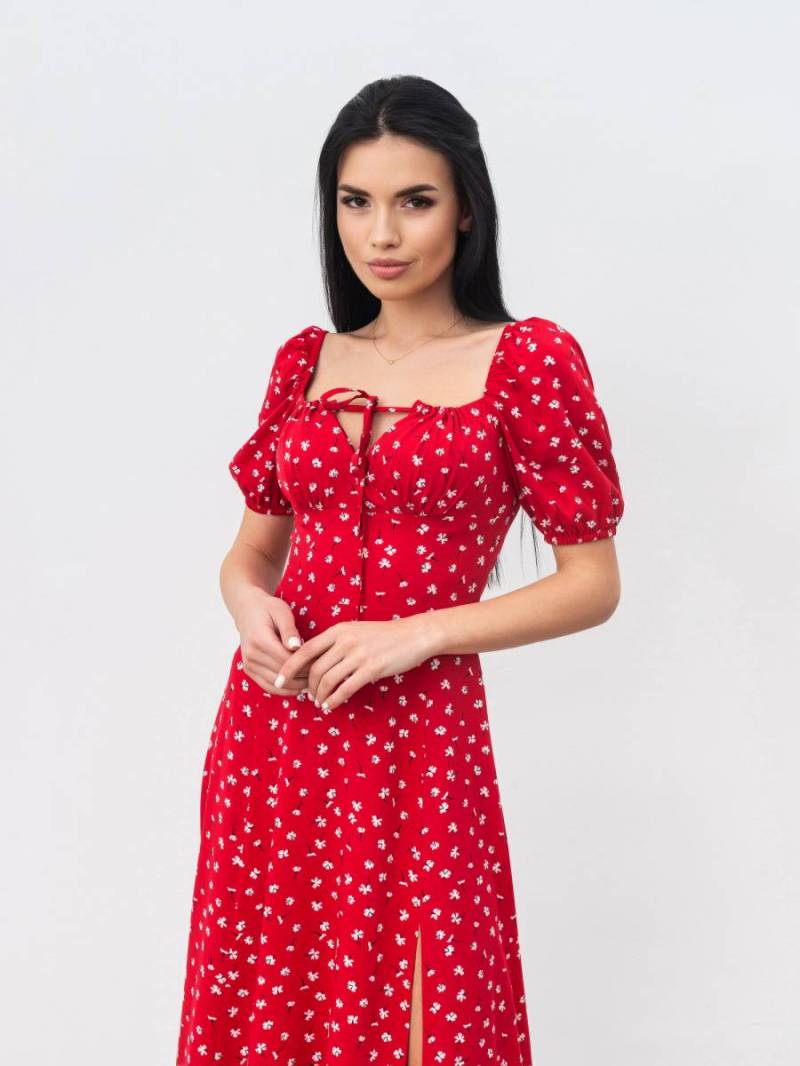 Платье «Сорренто» Romashka, Красный, M 16123